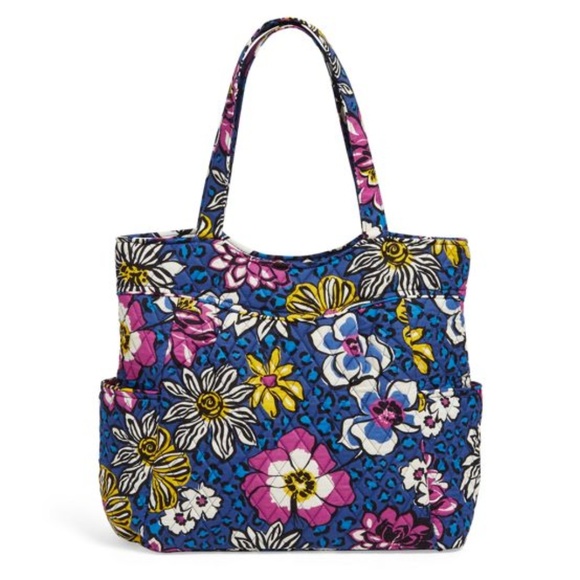 Vera Bradley Handbags - Vera Bradley Pleated Tote in African Violet